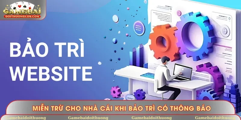 Bảo trì đã thông báo cần hội viên nắm rõ